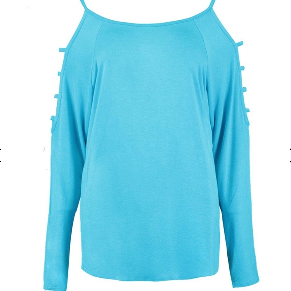 NWT🌸White Long Sleeved Super Soft Viscose Tee🌸 - Picture 4 of 5